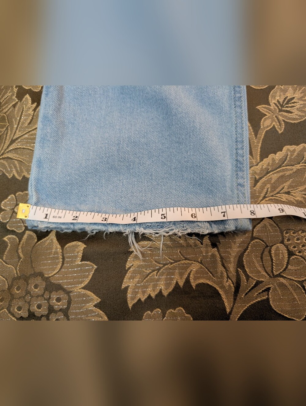 Abercrombie & Fitch Women's Light Blue Distressed Jeans Size 30/10 R - Picture 13 of 14